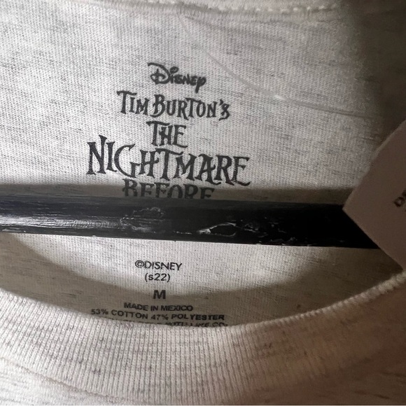 Disney Women's NWT | Nightmare Before Christmas "Sally" Grey T-Shirt, medium - Picture 3 of 6